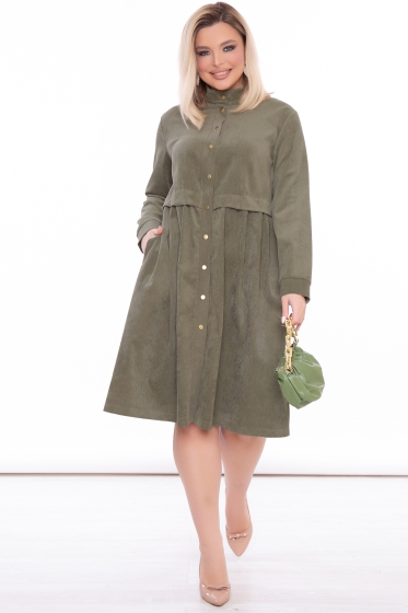 Платье "Муза" (хаки) П3201