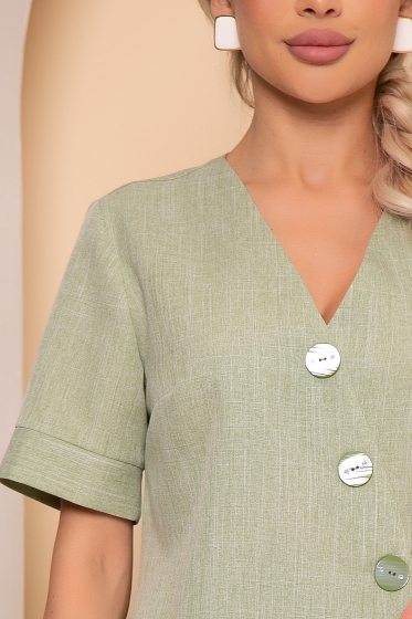 Костюм "Нюансы стиля" (олива) К3828