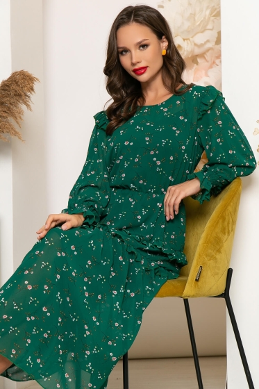 Платье "Ребекка" (грин) П4347