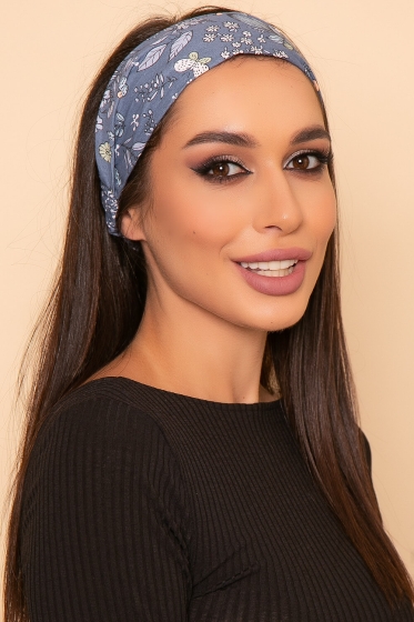 Повязка хлопковая (поляна, деним) ПР1