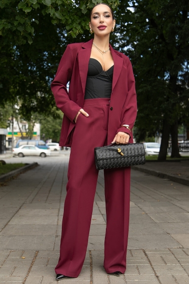 Брюки Брайн (слива) Б14104-34М