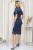 Платье Бритни (темно-синее) П12221-29 Платье Бритни (темно-синее) П12221-29