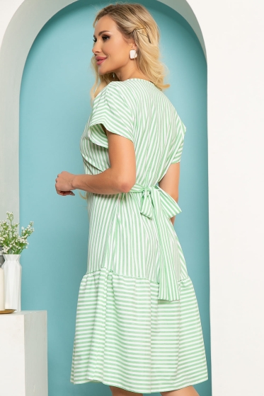 Платье "Ева" (нежная зелень) П3992