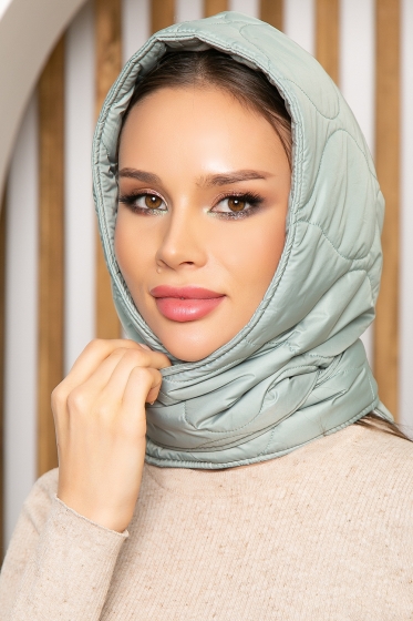 Косынка стёганая (фисташка) КС4