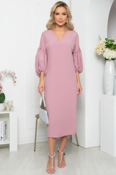 Платье "Пленительная магия" (пыльная роза) П5388