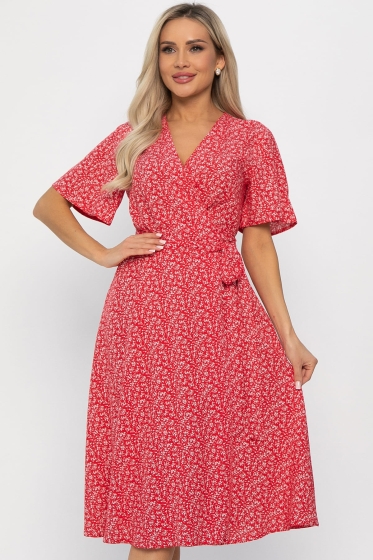 Платье Мода люкс (красное) П13797-35М