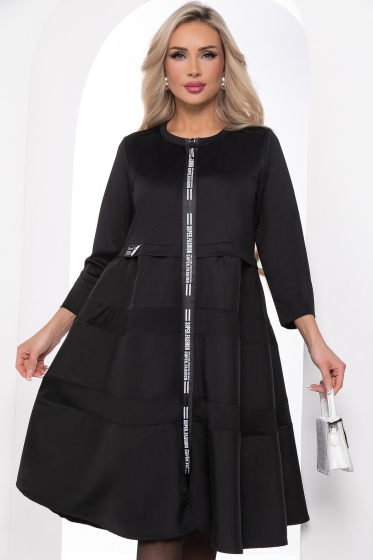 Платье Земфира (черное) П11440