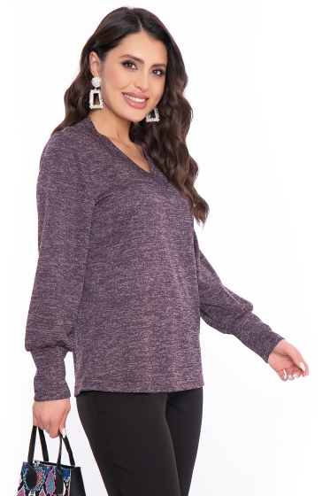 Джемпер "Синди" с люрексом (фиолет) НЬЮ Б2974