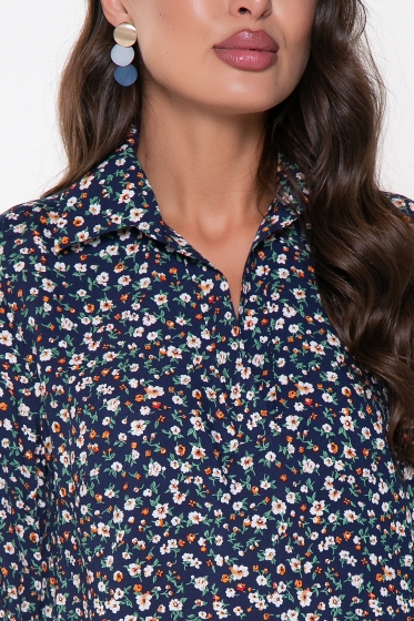Рубашка "Классика времени" (мелкий цветочек) Б2477