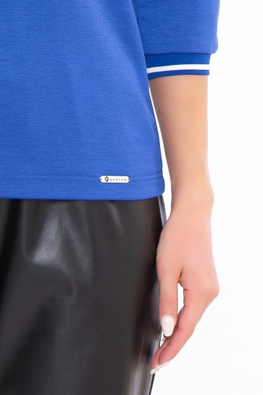 Джемпер "Фэшн стайл" (электрик) Б2849