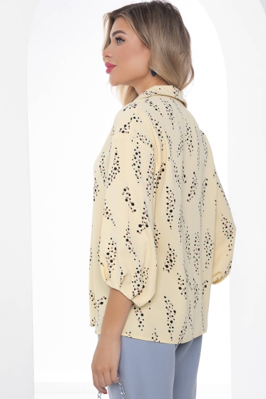 Блуза "Кейт" (светло-желтая) Б8669