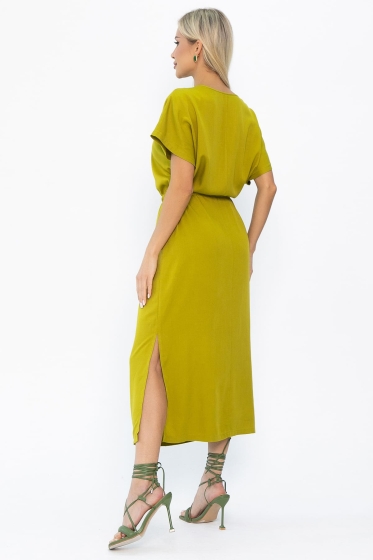 Платье Вистерия (зеленое яблоко) П13945-5М