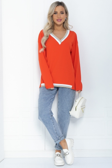 Джемпер Камилла  (оранжевый) Б14172-5М