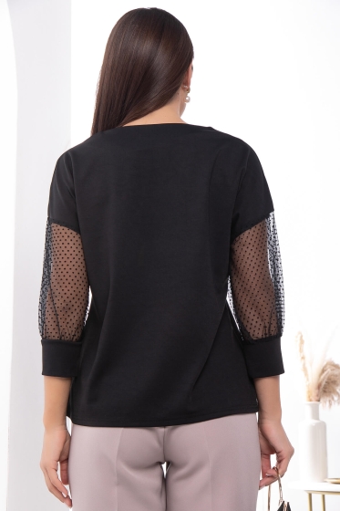 Джемпер "Руфина" (блэк) Б7600