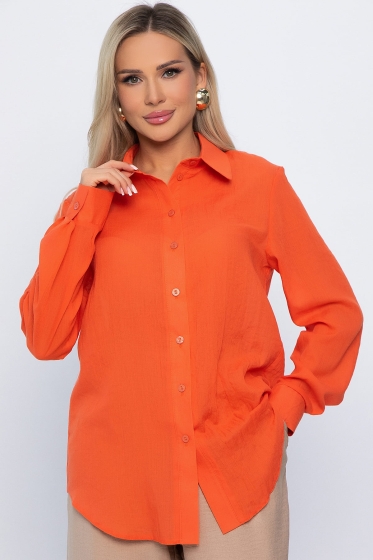 Рубашка Воздушное настроение (оранжевая) Б13827-7М