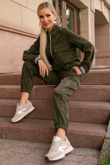 Костюм "Августа" (хаки) К4014