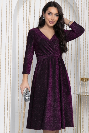 Платье Та самая (пурпурное) П12113