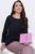 Блуза "Ханна" Б7191 (черный) Блуза "Ханна" Б7191 (черный)