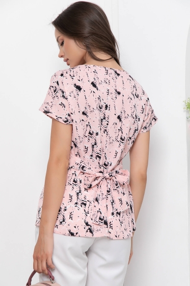 Блуза "Красотка" (нежно-розовая) Б6054