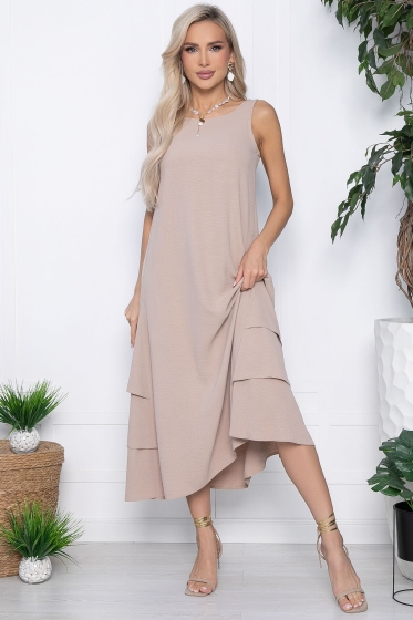 Сарафан Тернеция (бежевый) П10777