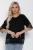 Блуза Дарси (черная) Б12625-29 Блуза Дарси (черная) Б12625-29