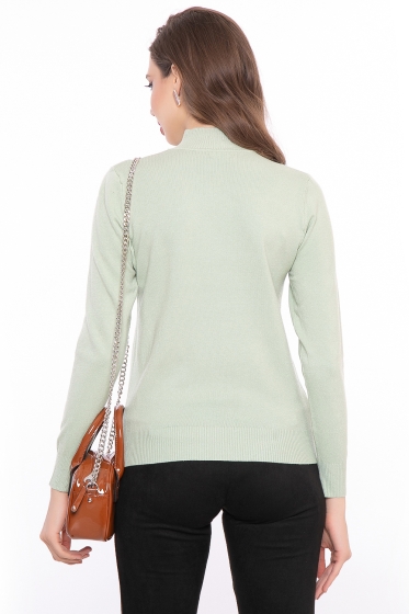 Водолазка "Зимняя история" (фисташка) Б3031