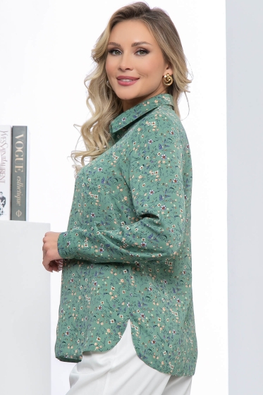 Блуза "Рейна" (мята) Б5564