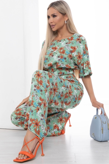 Костюм "Летняя прогулка" (олива) К8888