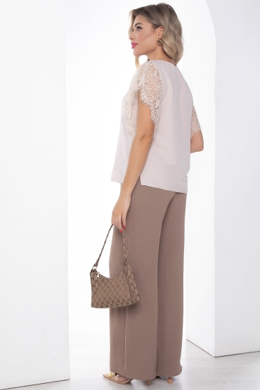 Костюм "Мадина" (беж/коричневый) К9042