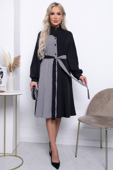 Платье "Королева красоты" П7294 (блек)