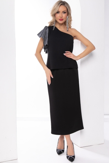 Топ на одно плечо с рукавом Б7992