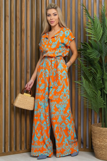 Комбинезон Сезария (оранжевый) К13503-5М