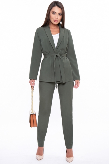 Костюм брючный "Тейлор" (цвет хвои) К2677