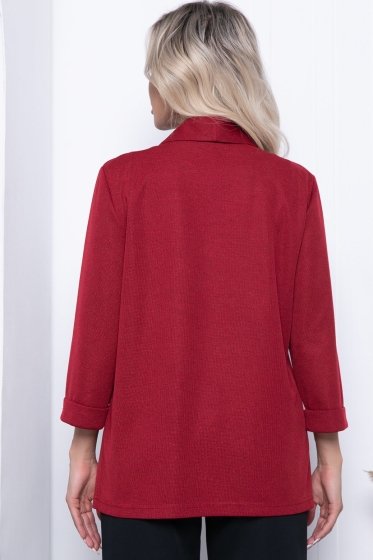 Жакет "Агата" НЬЮ (вишня) Б7002