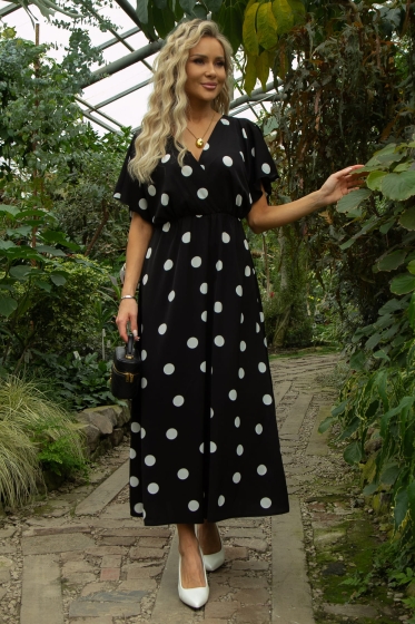 Платье Летнее настроение (черное) П13488-7М