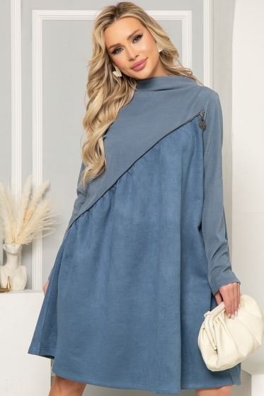 Платье "Мару" (джинс) П4913