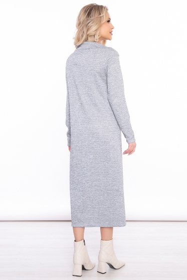 Платье "Мир у твоих ног!" (серебро) П3009