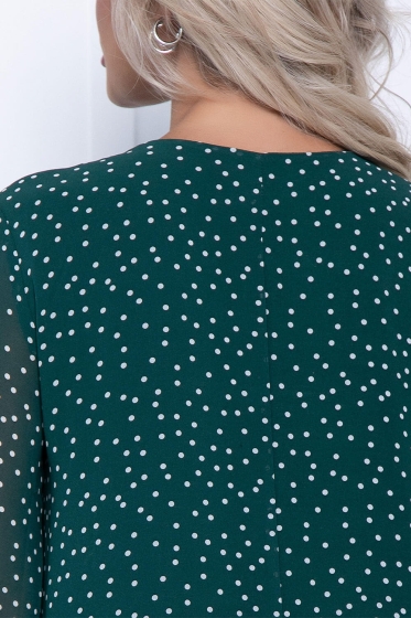 Платье "Волшебная история" (изумруд) П7086