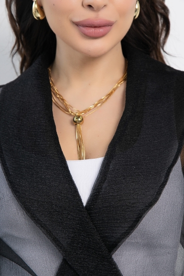 Жакет Случайная встреча (черный) Б13002-7М