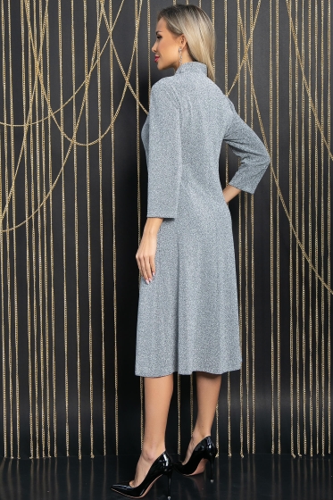 Платье Дарьяна (серебро) П11849