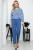 Костюм "Стильная дива" (голубой) К5414 Костюм "Стильная дива" (голубой) К5414
