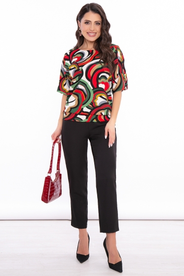 Джемпер "Джейн" (мультиколор) Б2915