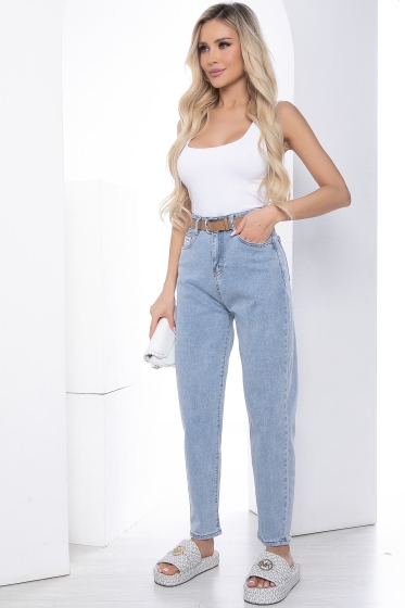 Джинсы Ты на высоте (голубые) Б10459