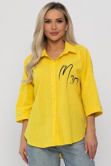 Блуза Песчаный пляж (желтая) Б13787-18М