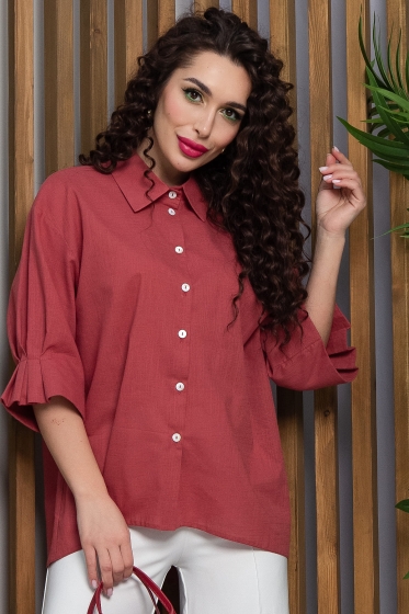 Блуза Ясмина (терракот) Б13305-5М
