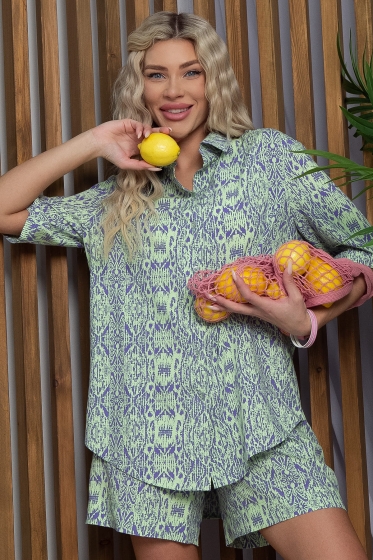 Костюм Легкий бриз (салатовый) К13240-7М