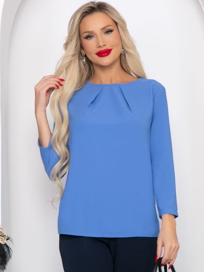 Блуза Прайм-тайм (голубая) Б071