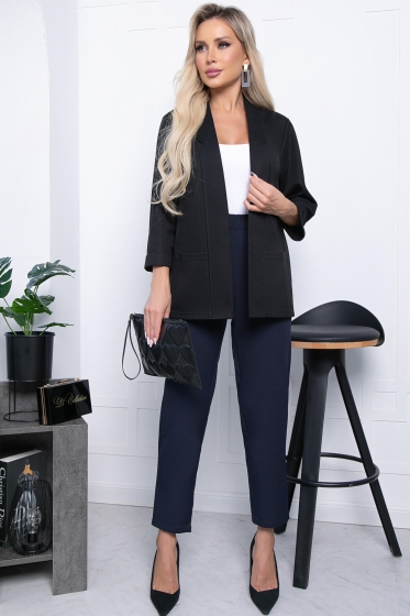 Жакет "Агата" НЬЮ (блэк) Б7004