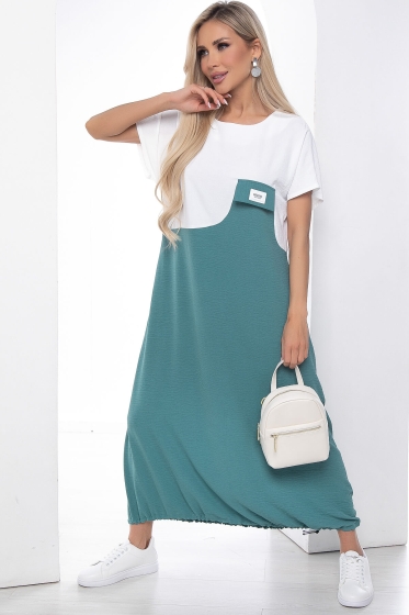 Платье "Скай" (олива) П8932