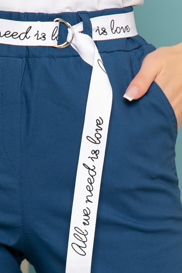 Брюки "Саммер дрим" (синие) Б3559